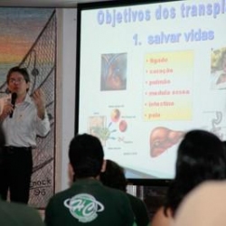 Palestra ajudou a desmistificar a doação de órgãos