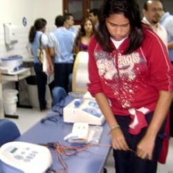 Visita ao Laboratório de Fisioterapia