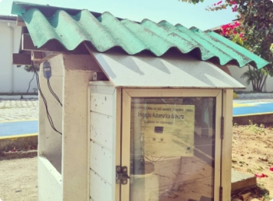 Automatizando a irrigação da Horta Orgânica