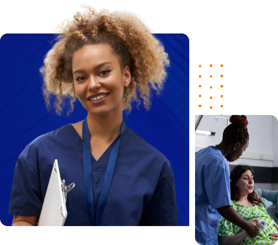 Imagem de um rapaz sorrindo e segurando um caderno