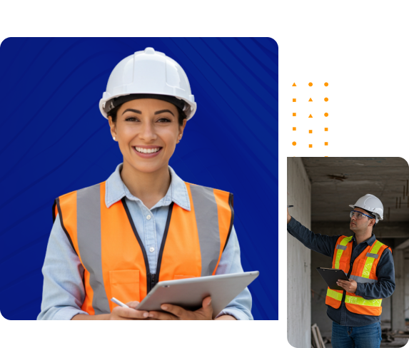 Imagem de um rapaz sorrindo e segurando um caderno